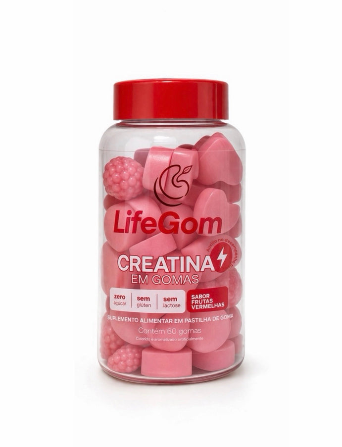 Creatina Frutas Vermelhas