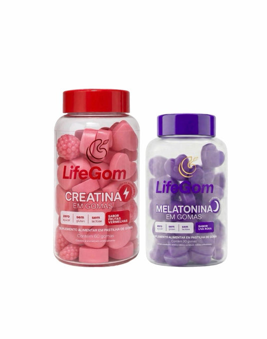 Melatonina + Creatina Frutas Vermelhas